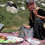 Pause gef&auml;llig? "Snackbar" unweit von Davras. | Foto: Kate Clow