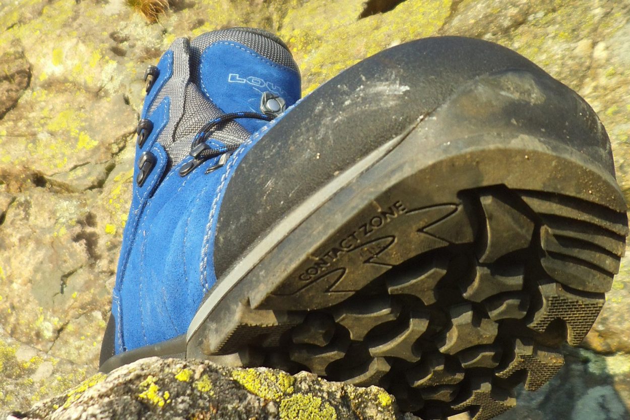 Lowa Trac® Lite Sohle: Mehr Grip gibt es fast nicht. | Foto: Stephan Bernau