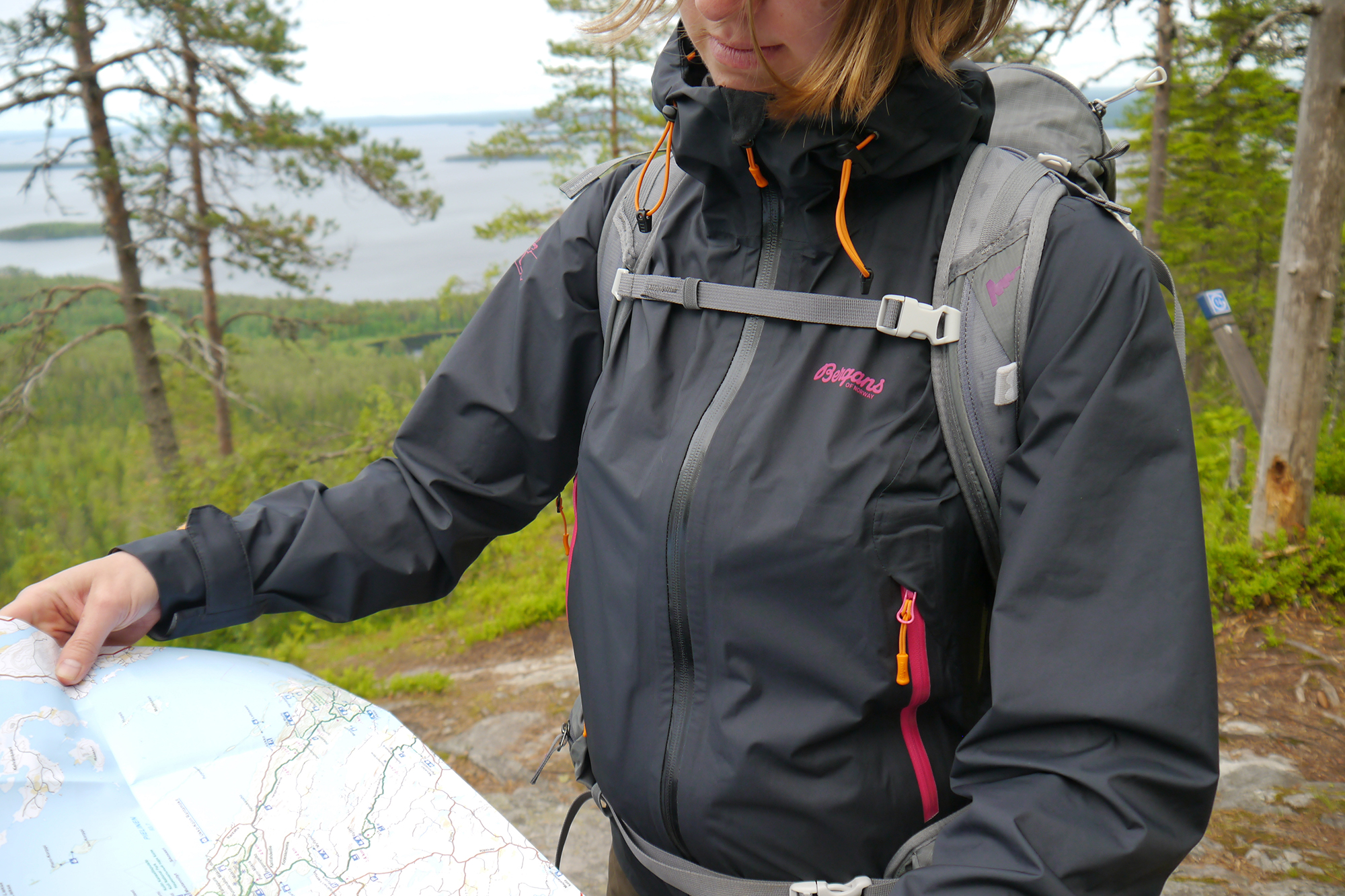bergans letto lady jacket