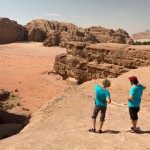 Felsw&auml;nde soweit das Auge reicht im Wadi Rum. | Foto: Michael Seidl