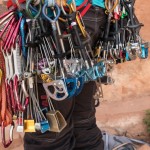 Wichtig f&uuml;rs Trad-Klettern in Jordanien, die Eisenwarenspezialit&auml;ten. | Foto: Michael Seidl