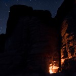 Nacht im Barrah Canyon. | Foto: Michael Seidl