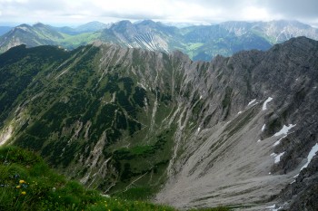 Der Blick zur&uuml;ck zum Breitenberg. | Foto: Julia Gebauer