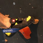 Präzises Stehen auf kleinen Tritten - das kann der Ocun Ozone. | Foto: Basti Fiedler