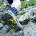 Michelin und Salewa haben für den Ultra Train gemeinsam an einer Sohle getüftelt. | Foto: Martin Löhle