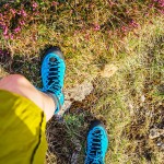 ...Steigspuren im Gelände... | Foto: Vreni Wingelmayr