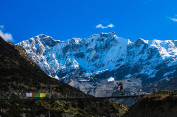 Annapurna-Runde: Überquerung des Ghyanchan Kohla und vorbei an der Westflanke des Chulu | Foto: Thomas Plank