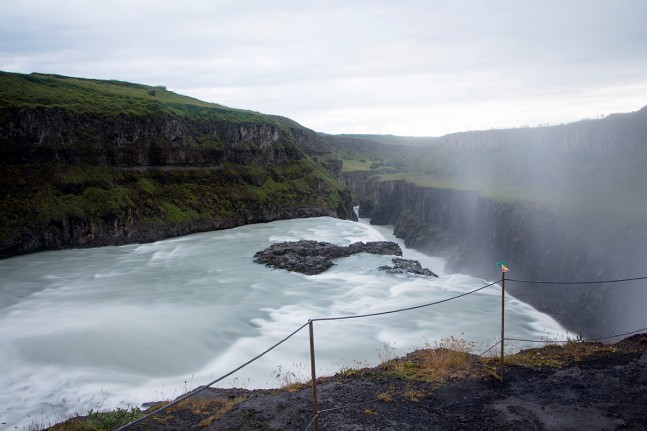 Der Gullfoss zählt zu den bekanntesten Sehenswürdigkeiten Islands. | Foto: Johannes Wolf