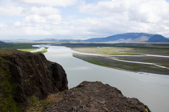 Island von oben. | Foto: Johannes Wolf