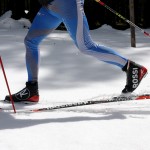 Der Rossignol R-Skin im Test: Schneller als ein Schuppenski, aber dennoch guter Grip. | Foto: Andi Gehrke