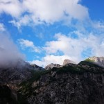 Aus dem Falzthurntal schweift der Blick zurück Richtung Gipfelaufbau. | Foto: Arnold Zimprich