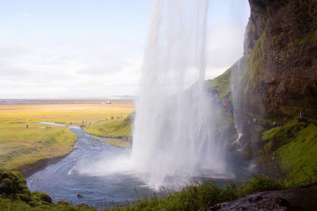 Die Wasserfälle Seljalandsfoss ... | Foto: Johannes Wolf