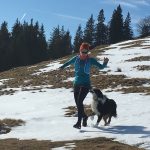 Der Schuh macht von Beginn an Spaß - erst recht mit Hund! | Foto: Vroni Heidrich