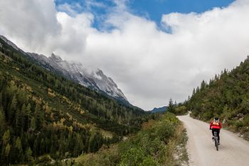 Die finale Auffahrt durch das wunderbare Gaisstal. Lang, aber keinesfalls langweilig! | Foto: Franz Mösbauer