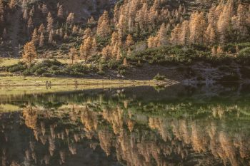 Landschaftliches Highlight am Ende der Mieminger MTB-Runde: der Seebensee. | Foto: Hansi Heckmair