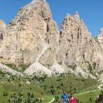 Wandern unter den Cirspitzen. | Foto: PR Val Gardena/Gröden