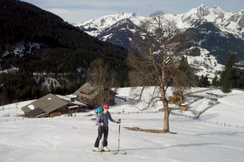 Erweiterung der Skitour auf die Gabel. | Foto: Christina Bisanz-Sichert