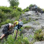 Ab in den &Uuml;bungsklettersteig Hanauer Stein - ausger&uuml;stet mit dem Skylotec Rider 3.0. | Foto: Christoph Dirnberger