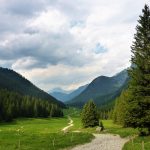 Blick zurück von Refuge La Balme | Foto: Jan Kozlowski