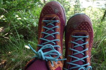 Neuer Kumpan in schickem Gewand: der Dachstein Super Leggera DDS ist mein neuer bester Wanderfreund. | Foto: Corrine Terkelsen