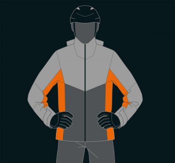 Das Mammut Thermo Management System erreicht optimalen Wetterschutz, Wärmerückhalt, Feichtugkeitstransport und hohe Atmungsaktivität. | Foto: Mammut