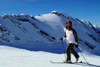 Helly Hansen Ridge Shell Jacket und Elevate Shell Hose in hochalpiner Testumgebung. | Foto: Veronika Rojek-Wöckner/WoecknAIR