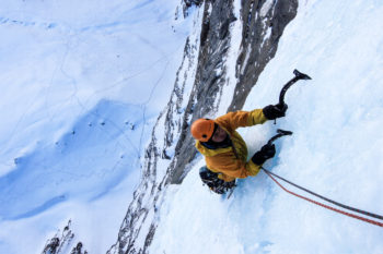 Tiefblick der letzten Längen von "Crack Baby". | Foto: Franz Mösbauer