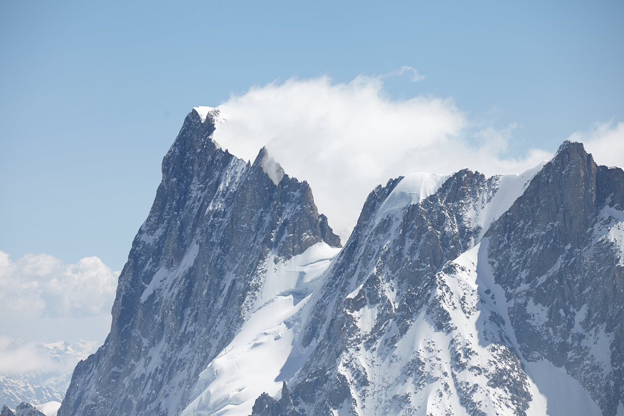 Die Besteigung der Grandes Jorasses über den Normalweg