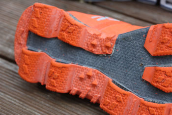 Der hintere Teil der Sohle des ON Cloudventure Peak. | Foto: Sophie Arnold