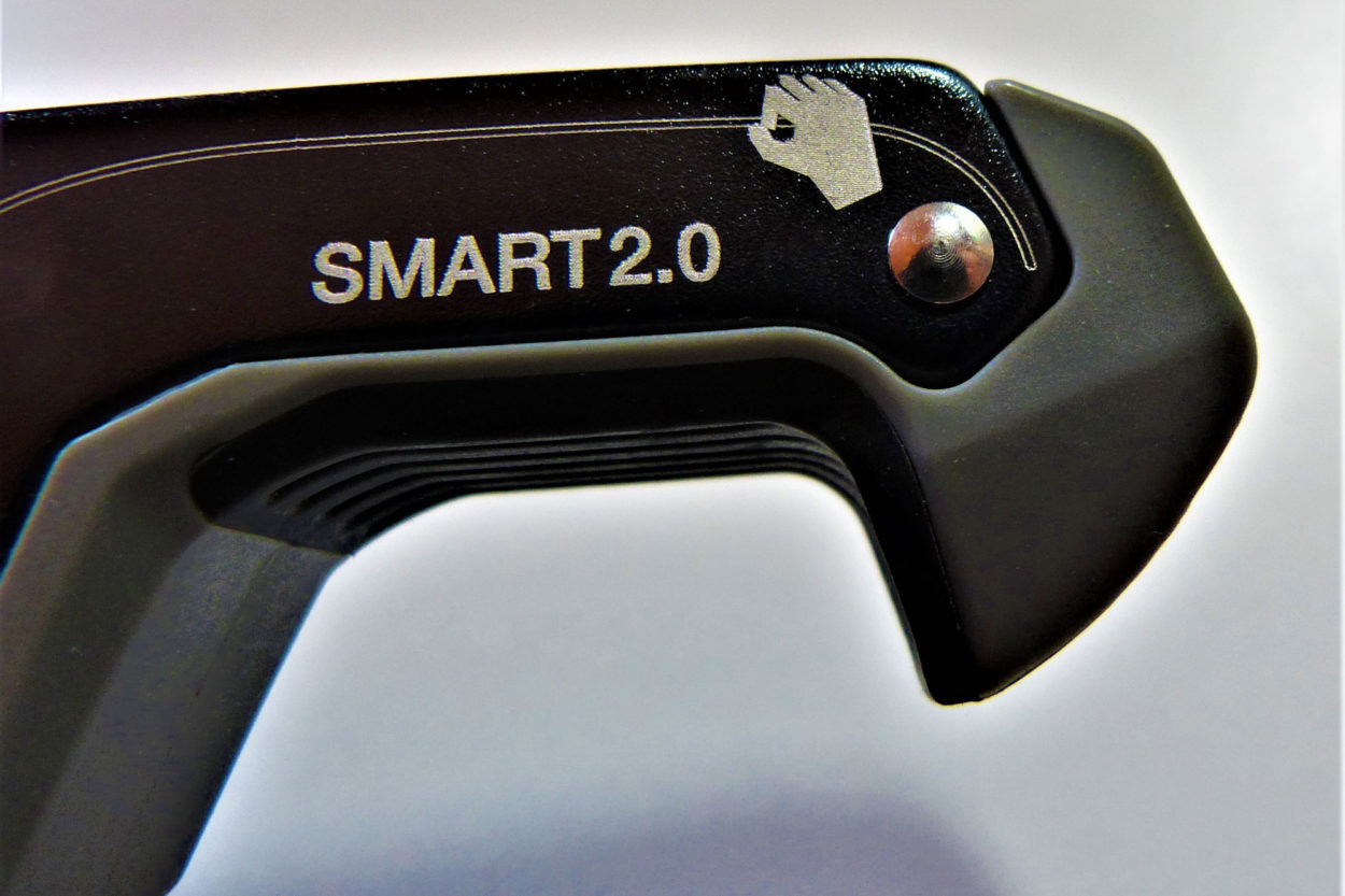 Die verkürzte "Nase" zum Seilausgeben.