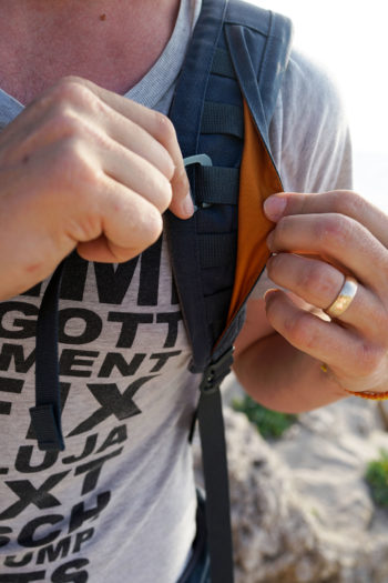 ... gepolsterte Träger... | Foto: Domenic Bernt