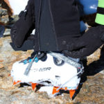 Die Hosenbeine der Ortovox Medola mit geöffneten Reißverschlüssen