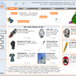 Die Bergzeit Website im Jahr 2004.