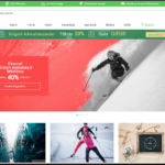 Die Bergzeit Website im Jahr 2017.