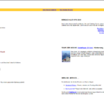 Die Bergzeit-Website im Jahr 2000.