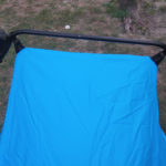 Die Spreaderbar ist die Stange, die das Dach ausspannt.