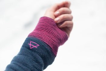 Nahaufnahme Ärmel Merino Longsleeve von Devold