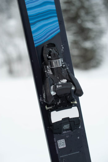 Detail des Armada Tracer 98 mit Armada Shift