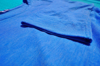 Merinoshirt von Palgero im Detail