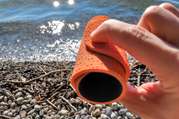 Die Lizard Rollup Sandale zusammengerollt